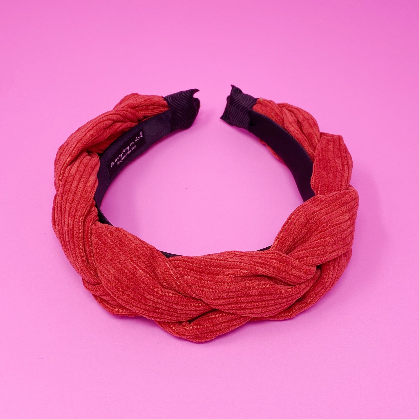 Braided Corduroy Headband